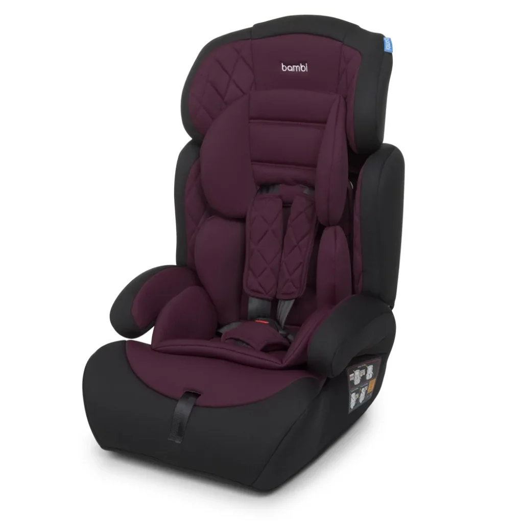 Автокресло Bambi (9-36кг) M 3546 (purple)