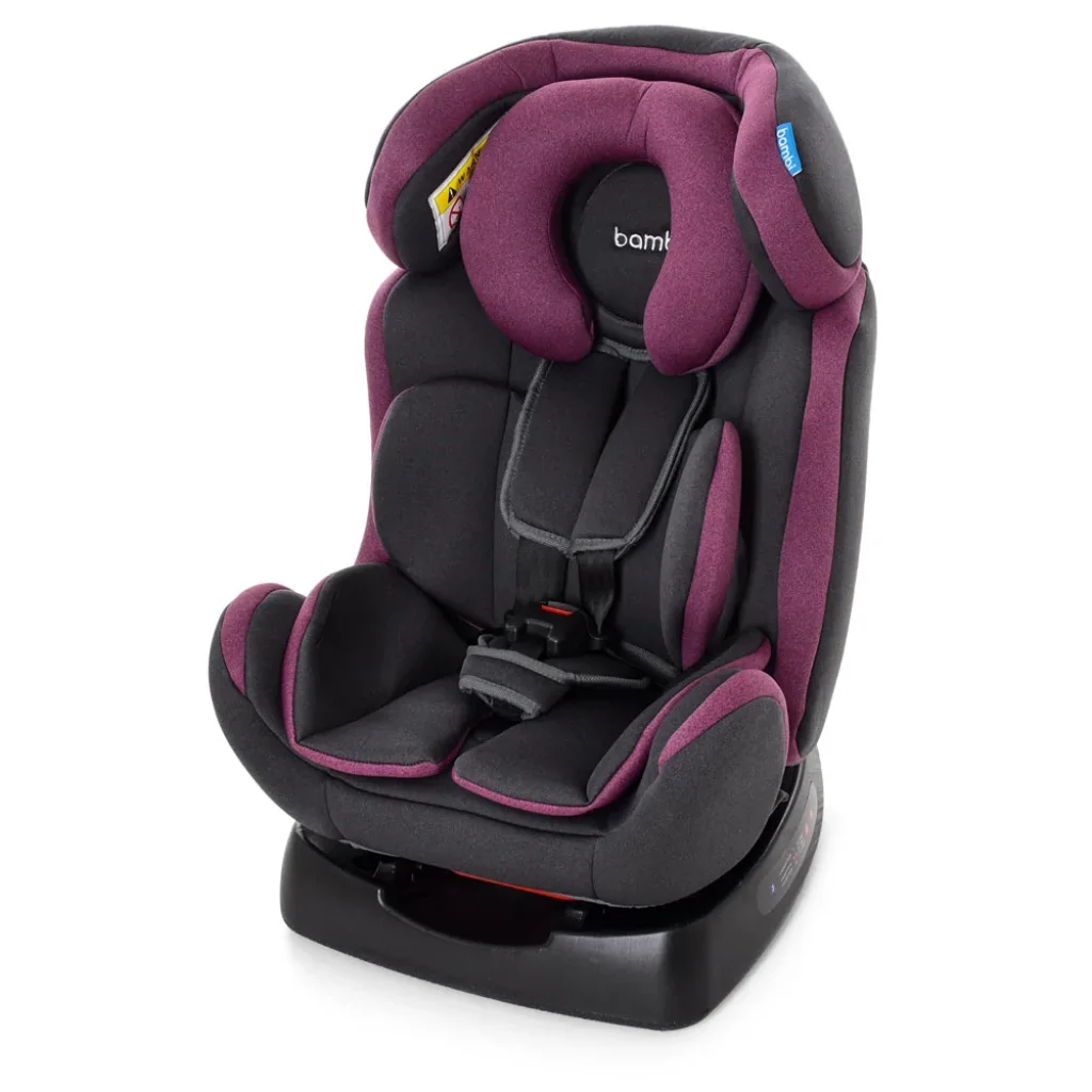 Автокресло Bambi (0-25кг) M 3678 (pink grey)