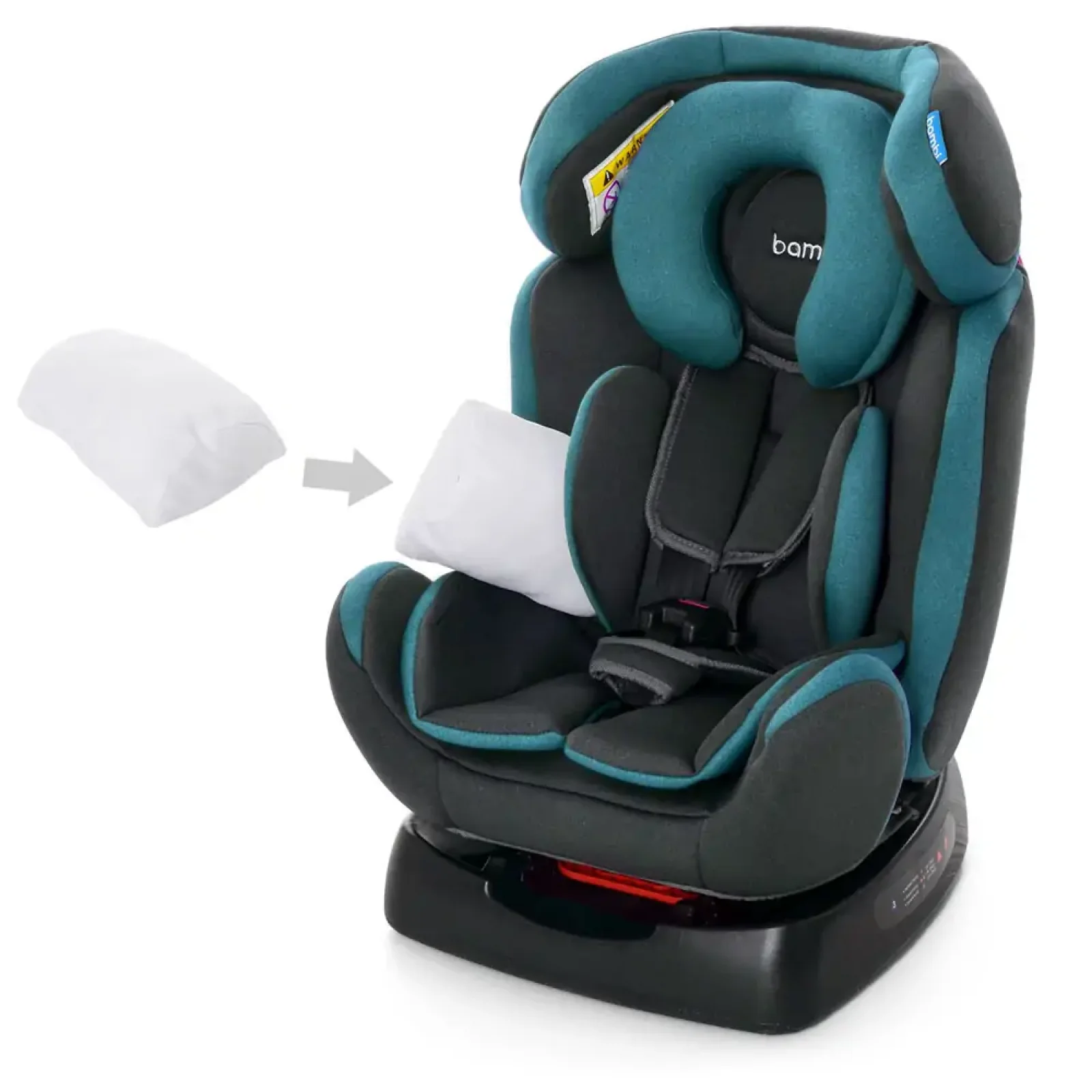 Автокрісло Bambi (0-25кг) M 3678 (emerald grey)