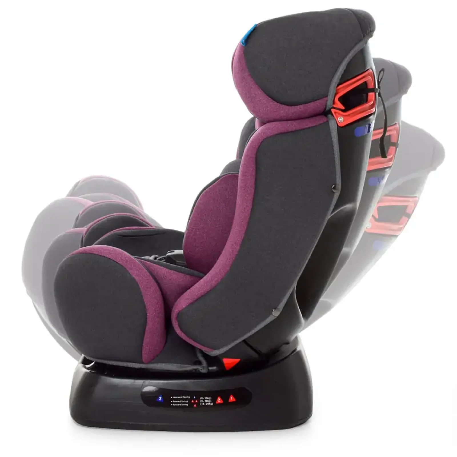 Автокрісло Bambi (0-25кг) M 3678 (pink grey)