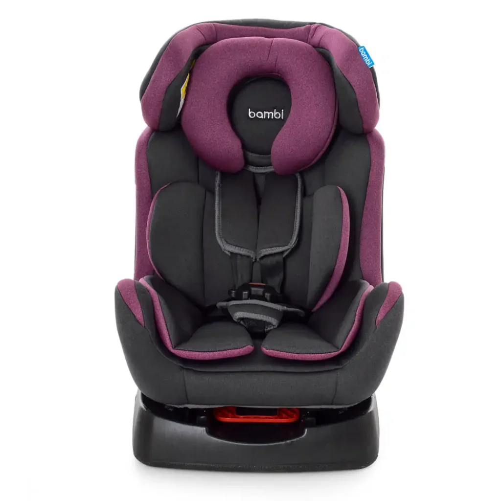 Автокресло Bambi (0-25кг) M 3678 (pink grey)