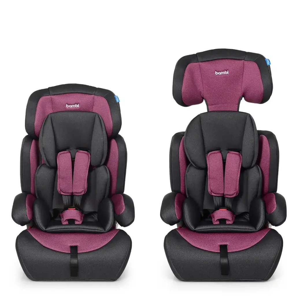Автокрісло Bambi (9-36кг) M 3546 (pink grey)