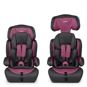 Автокрісло Bambi (9-36кг) M 3546 (pink grey)