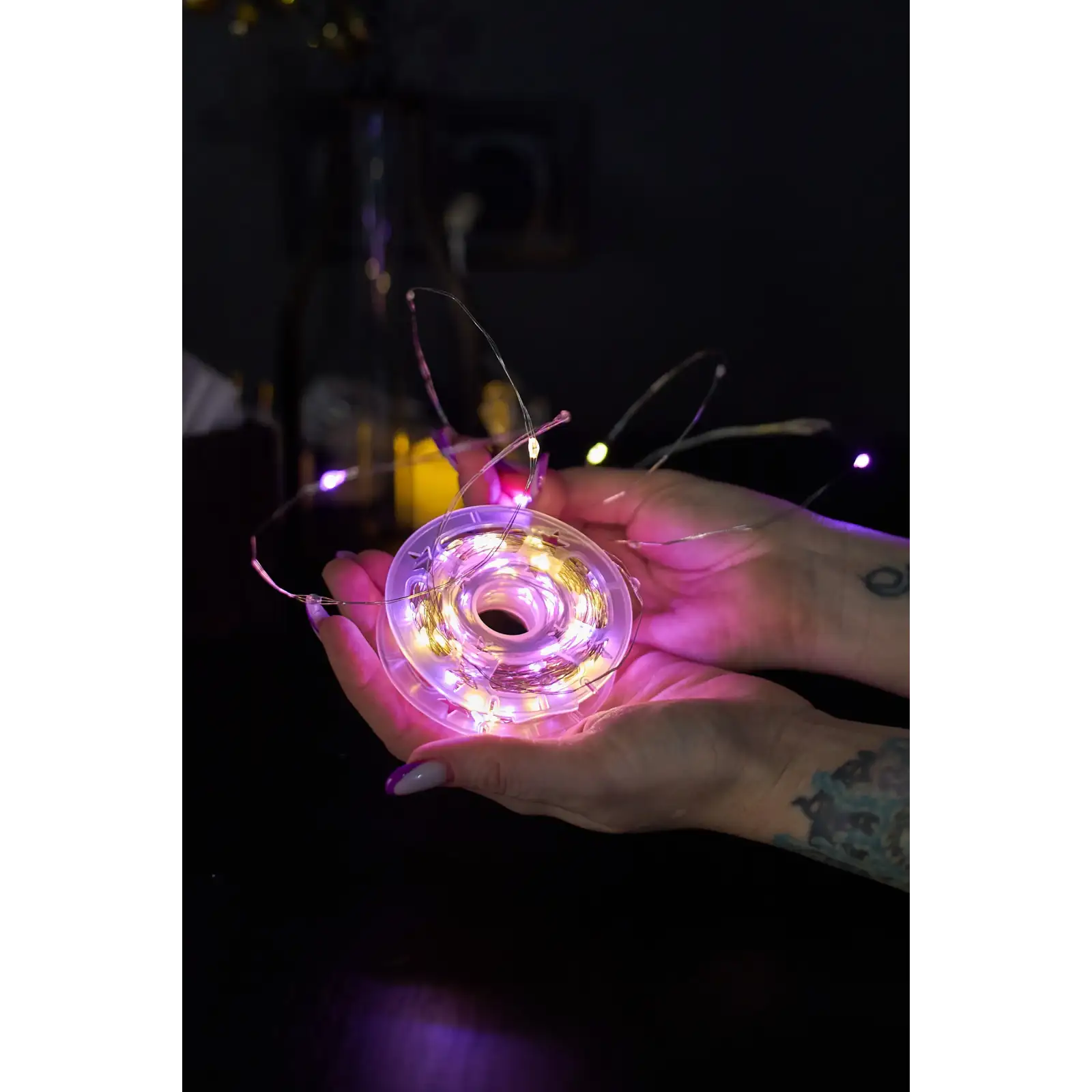 Led гірлянда 32м/300Led (мідний дріт) 24В 8 режимів 220V UA