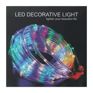 Led гірлянда 7м/50Led (сонячна батарея/мідний круглий дріт) 8 режимів IP67 UA