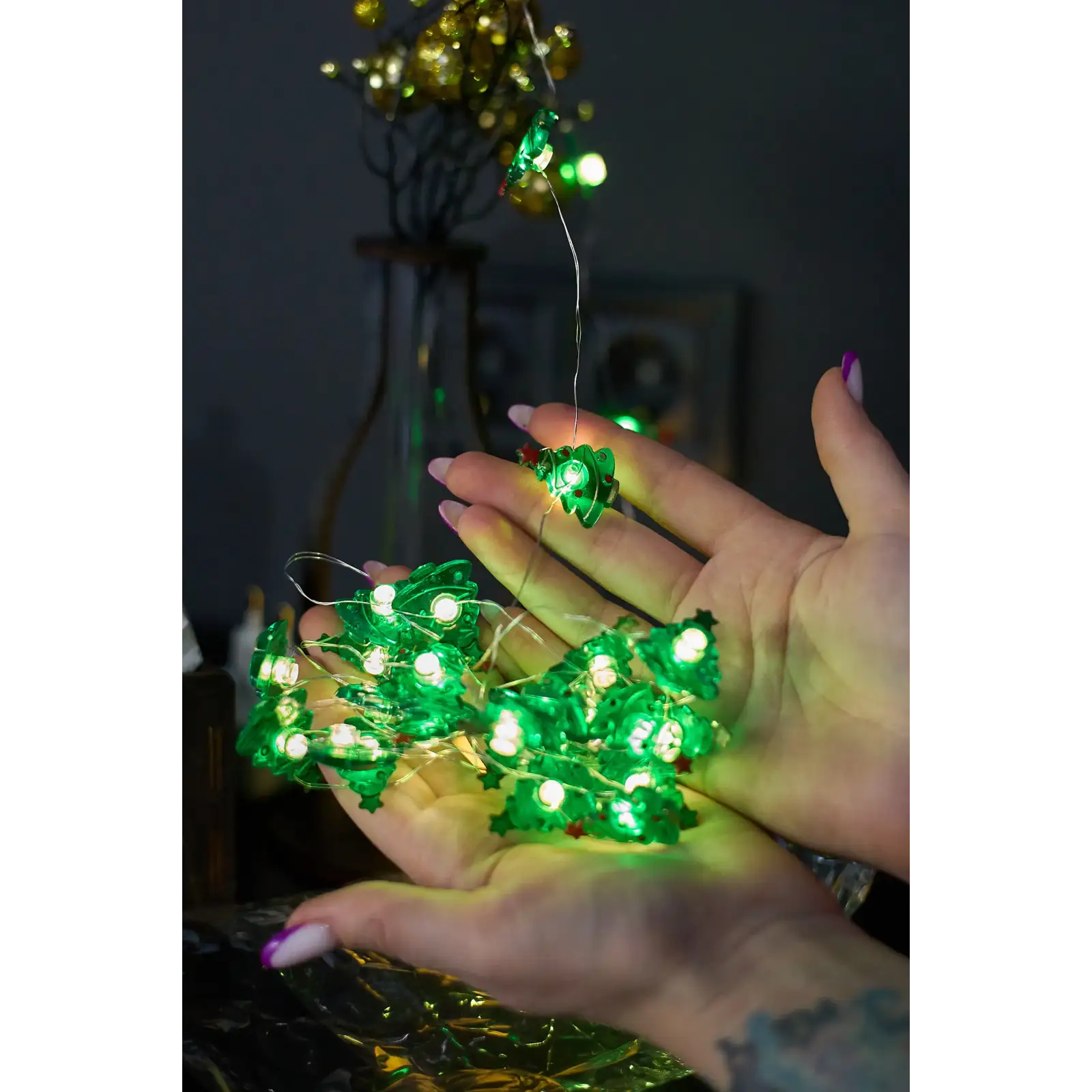 Гірлянда Ялинка 2м/20Led (LR44 3 шт) UA