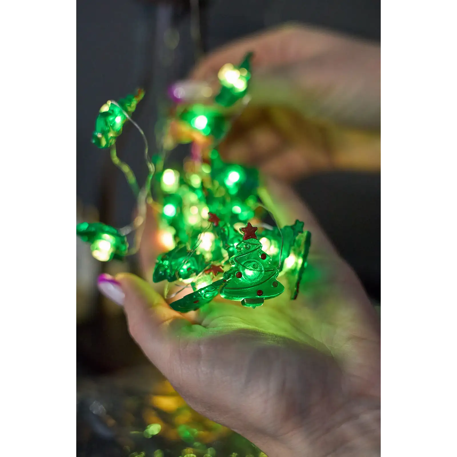 Гірлянда Ялинка 2м/20Led (LR44 3 шт) UA