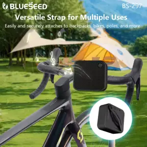 Колонка Bluetooth Blueseed BS-297 black UA
