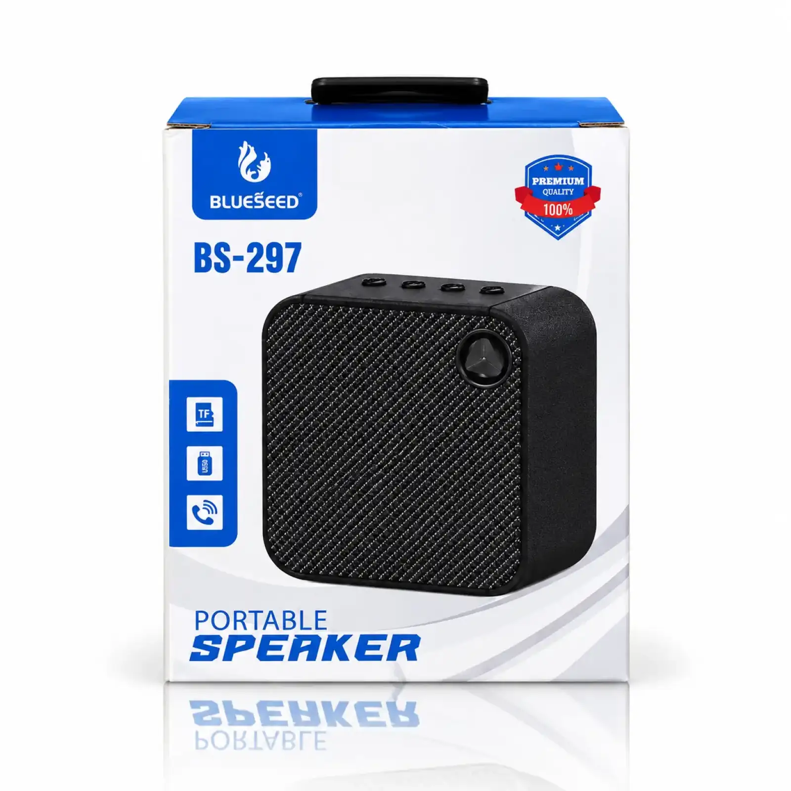 Колонка Bluetooth Blueseed BS-297 black UA