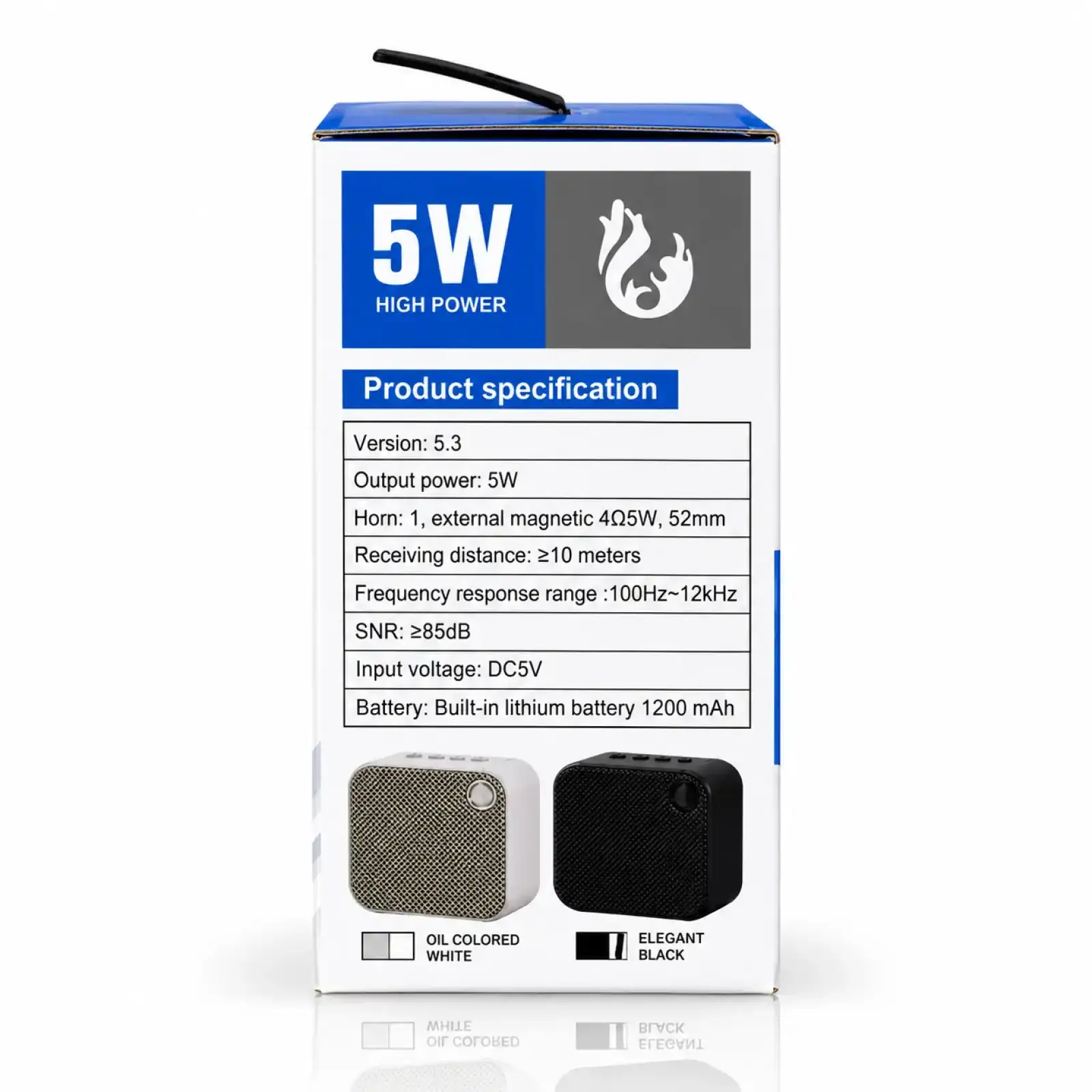 Колонка Bluetooth Blueseed BS-297 black UA