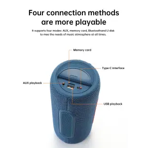 Колонка Bluetooth Blueseed BS-302 blue UA
