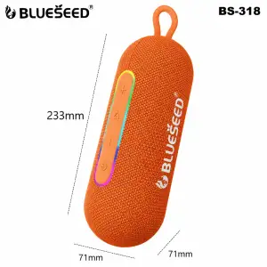 Колонка Bluetooth Blueseed BS-318 orange UA