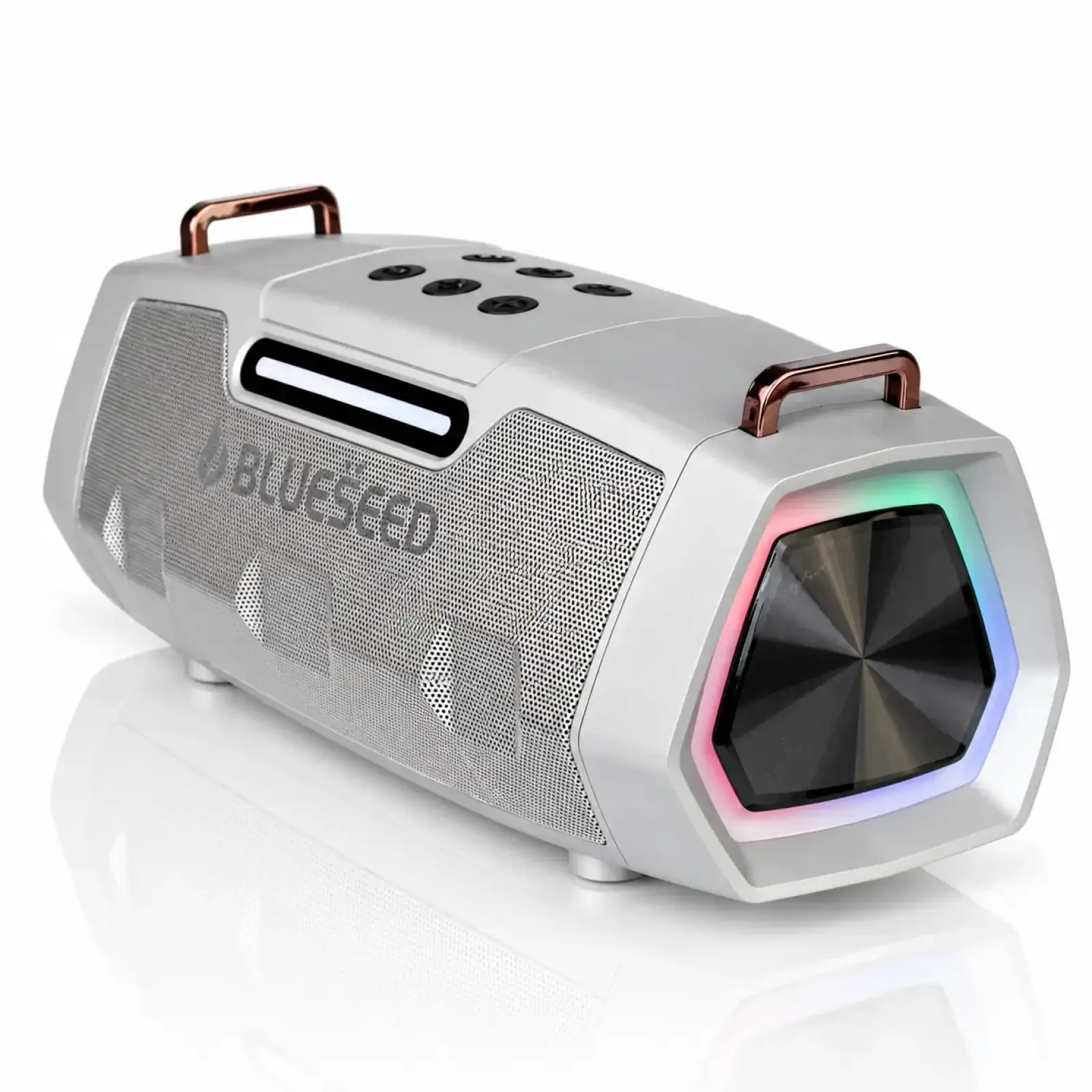 Колонка Bluetooth Blueseed BS-602 silver UA