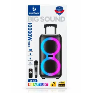 Колонка Bluetooth Blueseed BS-82 black UA