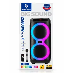 Колонка Bluetooth Blueseed BS-84 black UA