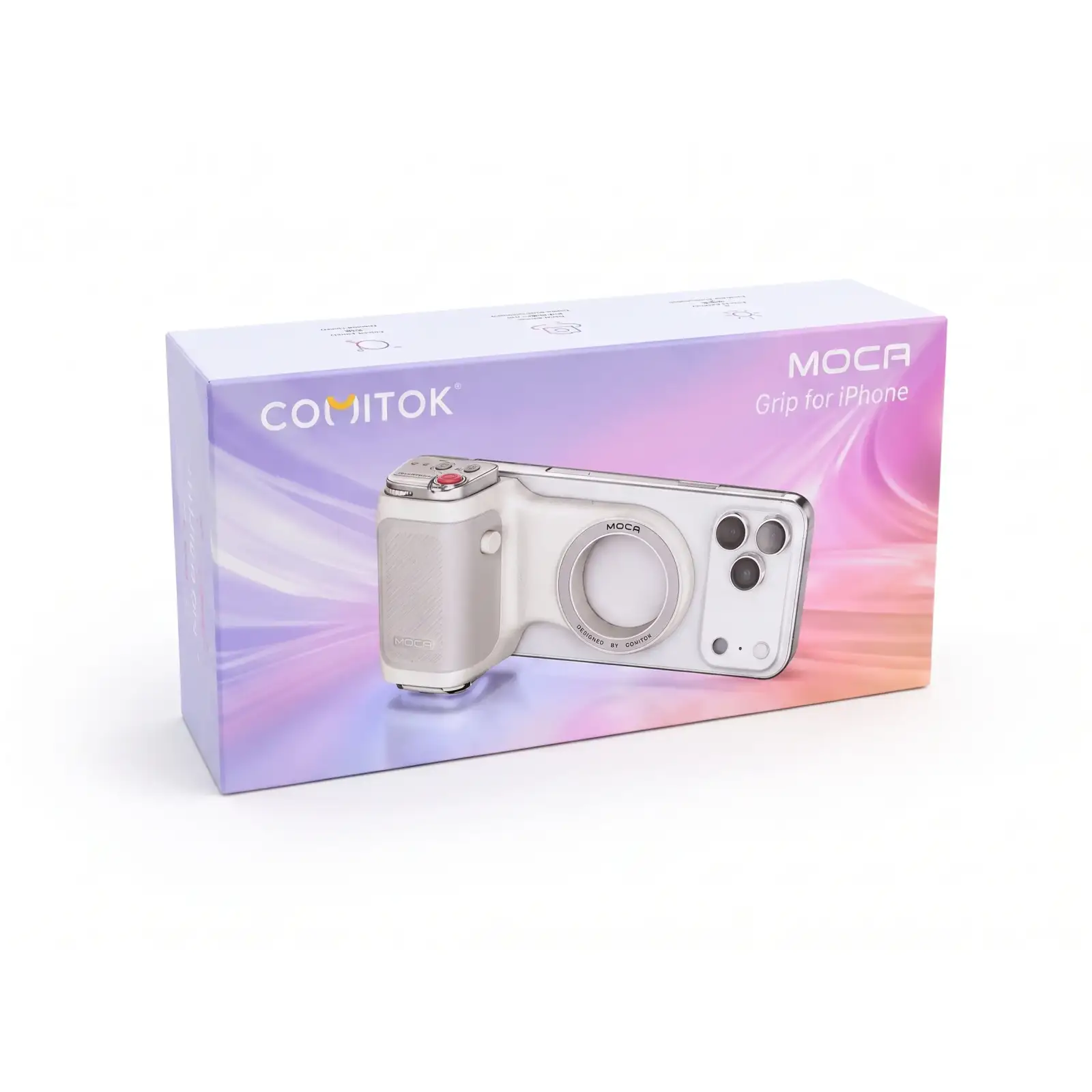 Тримач для телефону Comitok MOCA white UA