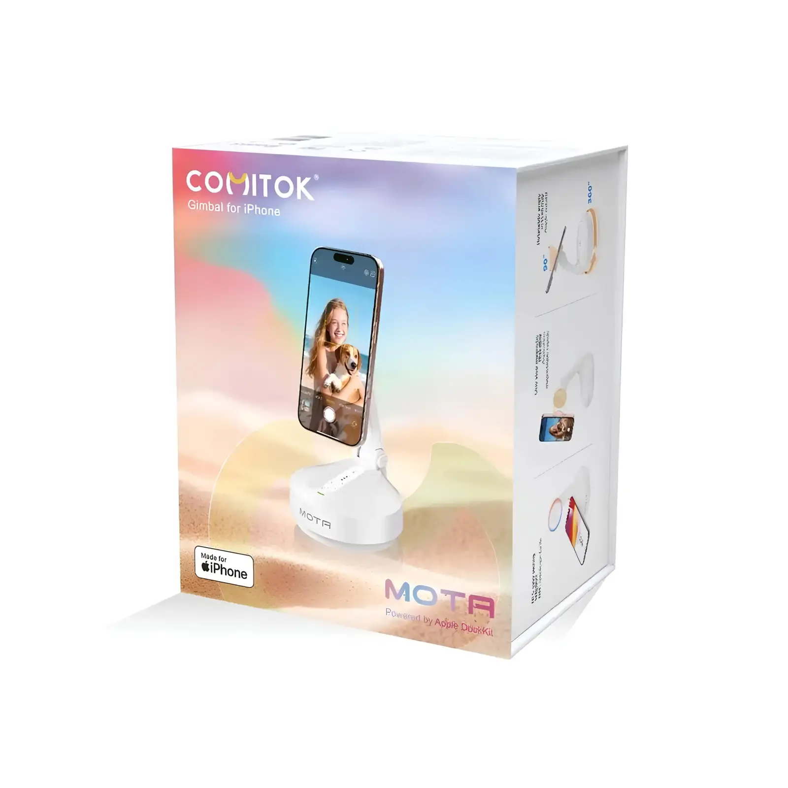 Тримач для телефону Comitok MOTA white UA