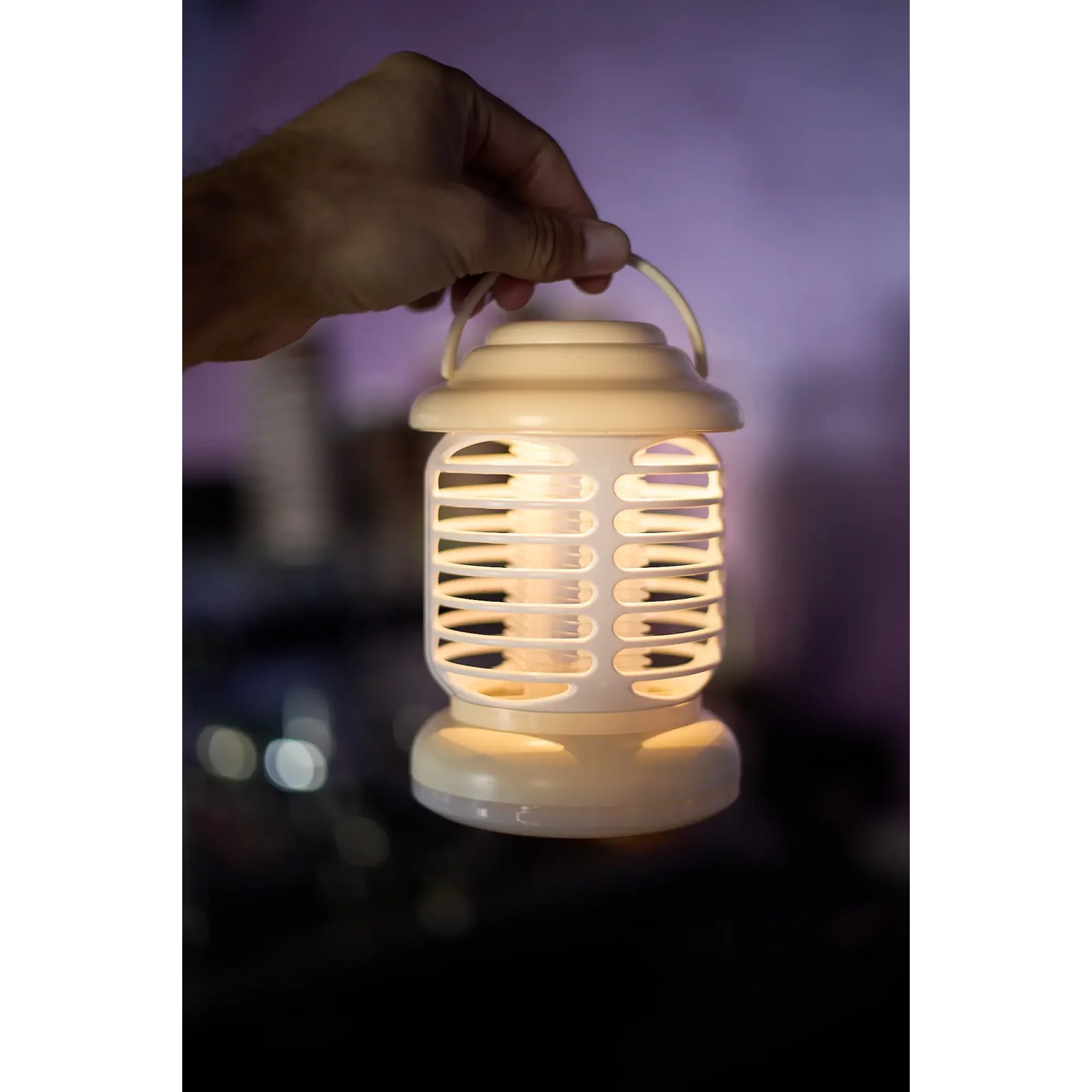 Лампа багатофункціональна DC LM-01 (1200mA) із захистом від комах білий UA