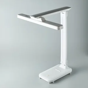 Лампа настільна DC LO-01 Триколірна з магнітною основою та пультом ДК (1200mAh) білий UA