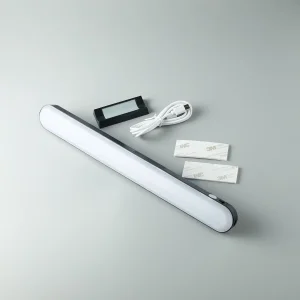 Лампа Скринбар DC LO-02 для монітора/комп'ютера на клейкій основі LED (1200mAh) чорний UA