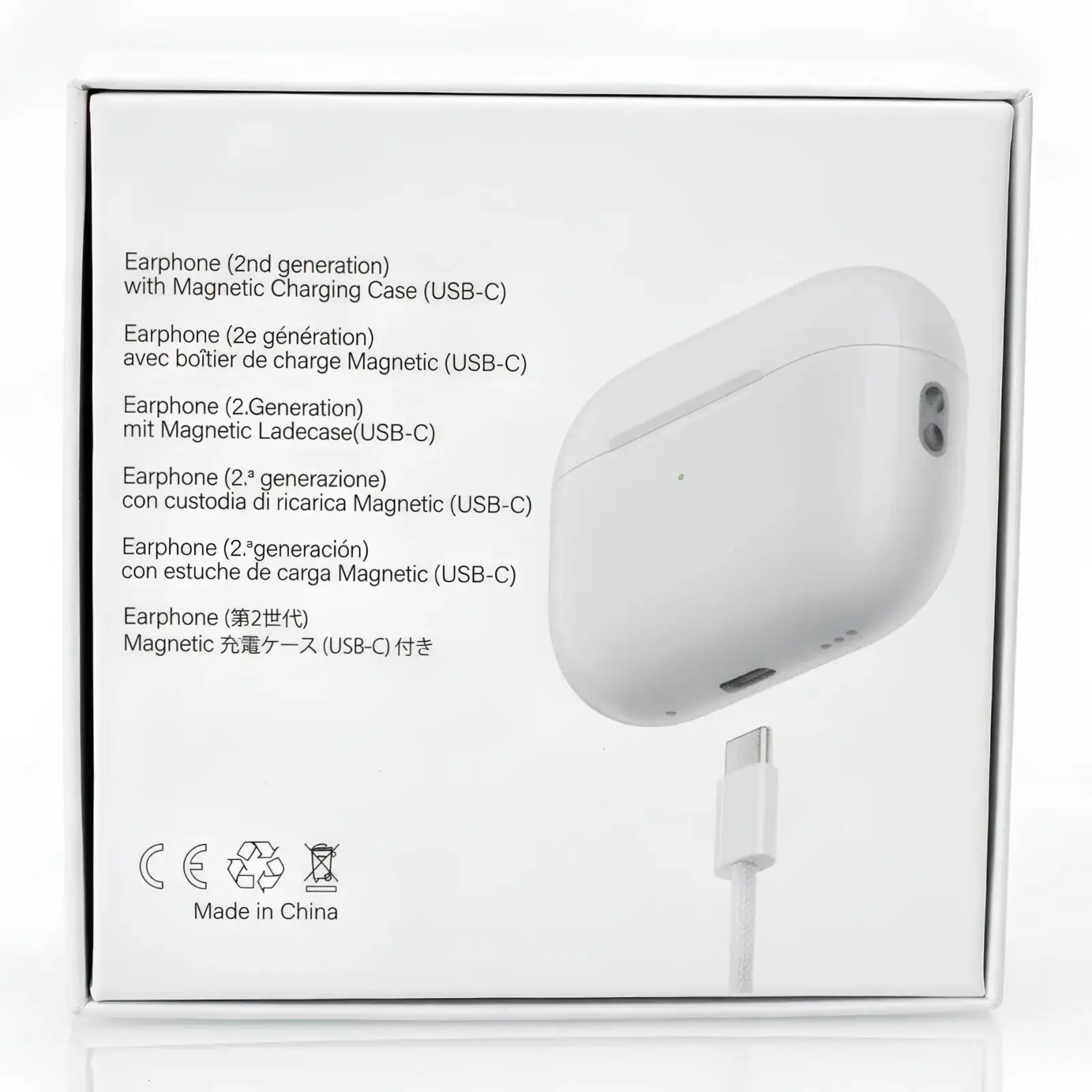 Гарнітура Bluetooth Blueseed AirPods Pro2 White UA