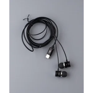 Проводні навушники DC DCS-21 Type-C, metal чорний UA