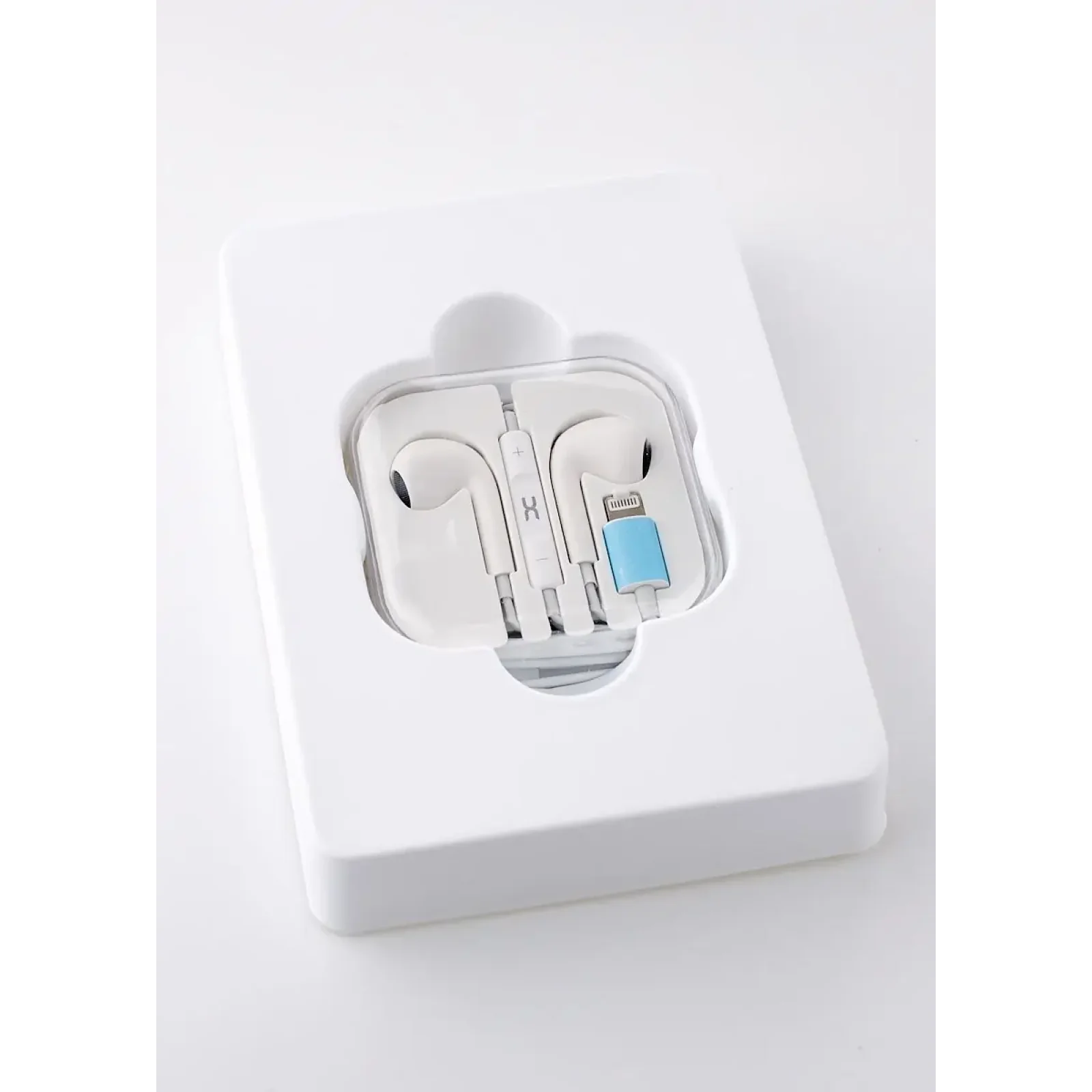 Проводні навушники DC DCS-11 Lightning, Bluetooth білий UA