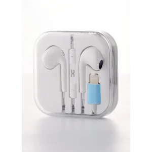 Проводні навушники DC DCS-11 Lightning, Bluetooth білий UA