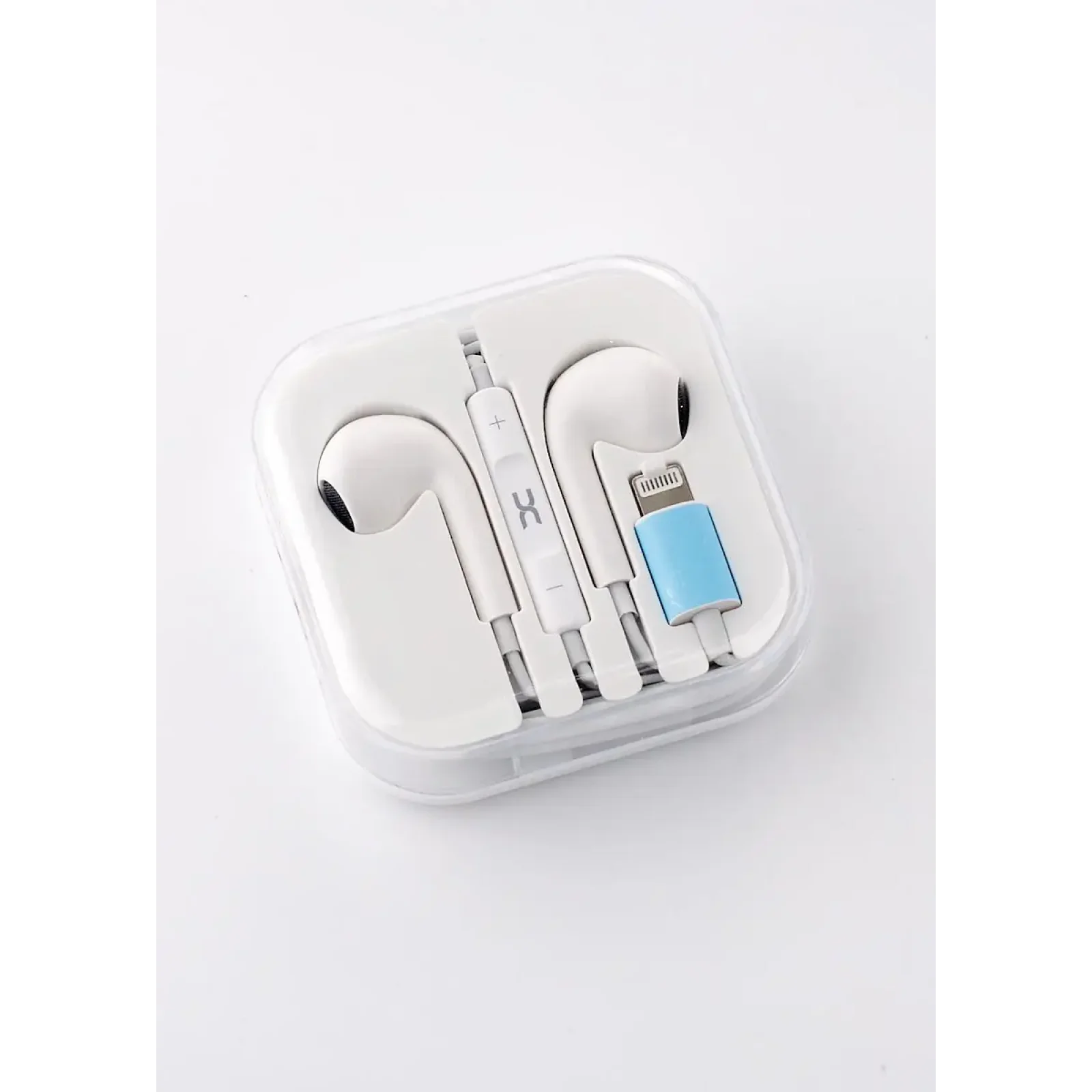 Проводні навушники DC DCS-11 Lightning, Bluetooth білий UA