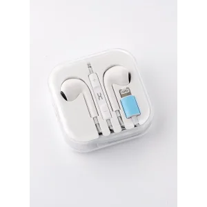 Проводні навушники DC DCS-11 Lightning, Bluetooth білий UA