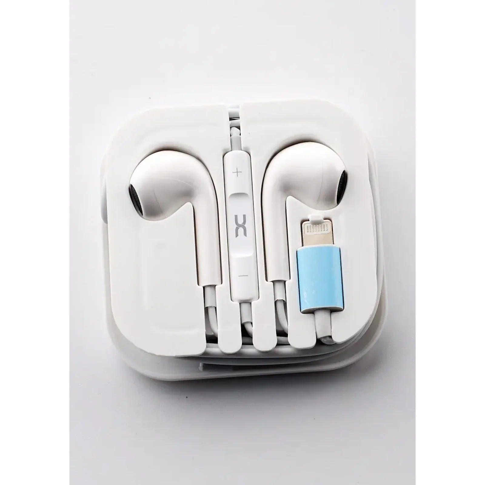 Проводні навушники DC DCS-11 Lightning, Bluetooth білий UA