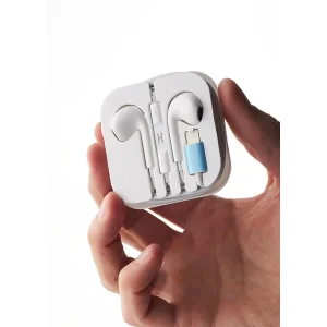 Проводні навушники DC DCS-11 Lightning, Bluetooth білий UA