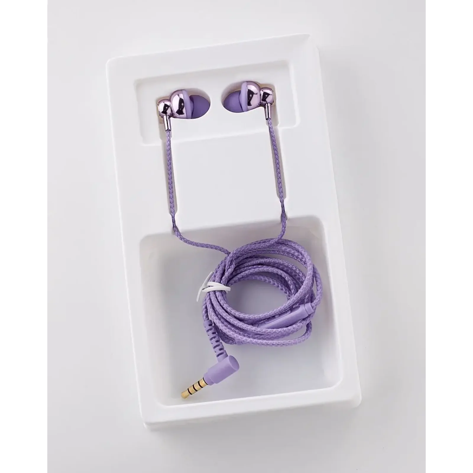 Проводні навушники DC DCS-28 metal (3.5mm) фіолетовий UA