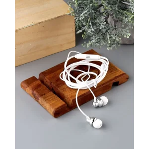 Проводні навушники DC DCS-26 (3.5mm) 1.15m срібний UA