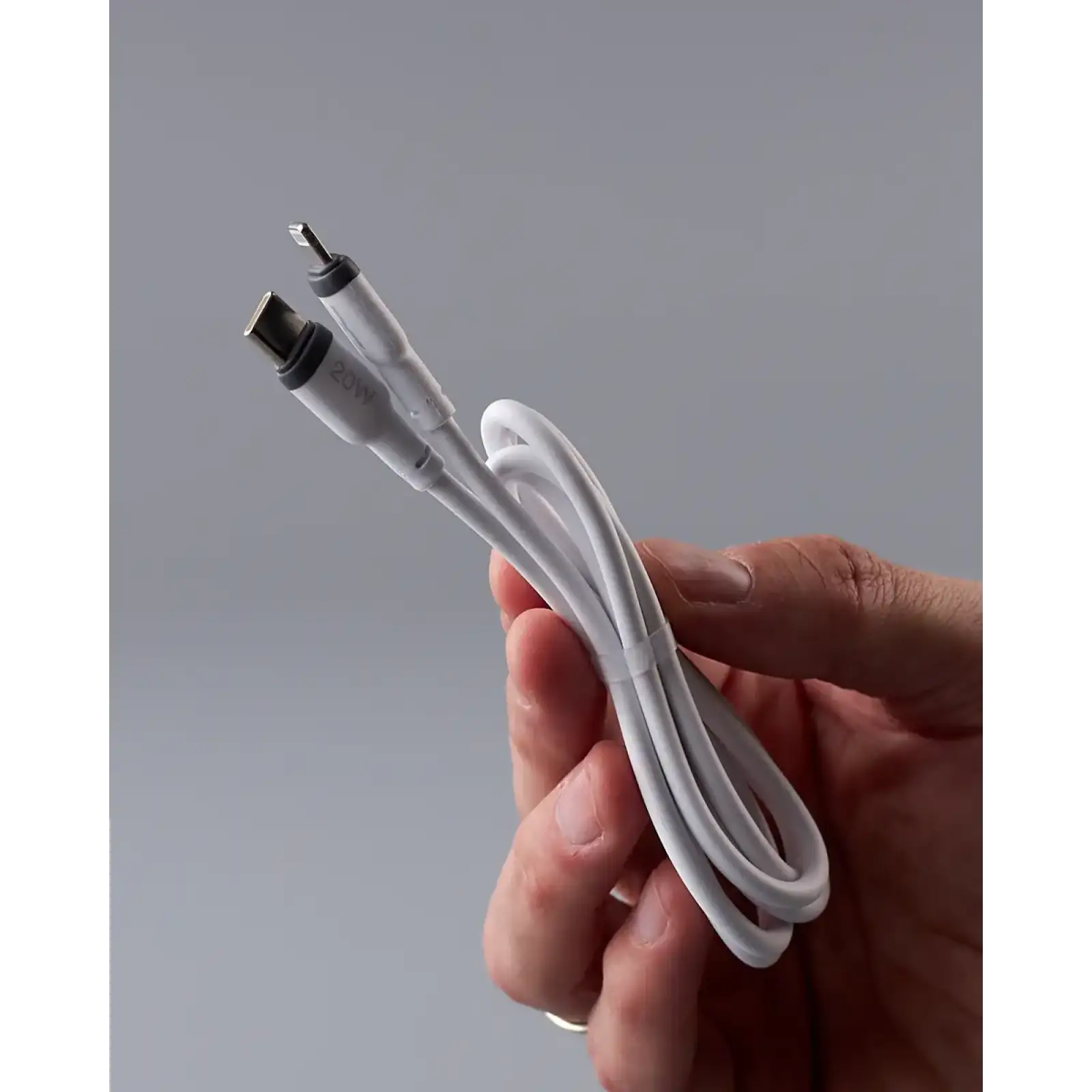 USB кабель DC Type-C to Lightning (CL-210A) 20W білий UA