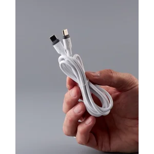 Кабель USB DC Type-C to Type-C (CL-210B) 60W білий UA