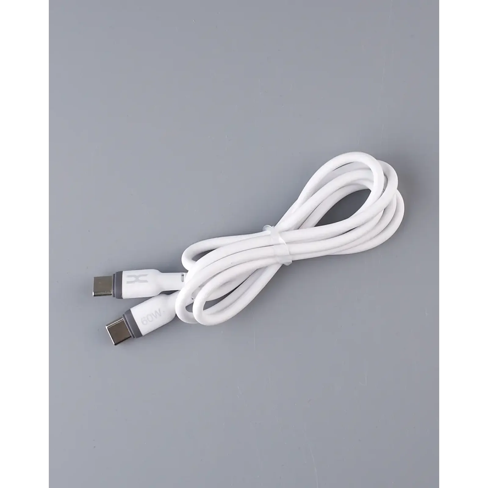 Кабель USB DC Type-C to Type-C (CL-210B) 60W білий UA