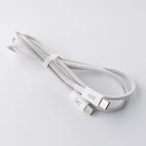 USB кабель DC Type-C to Type-C (CL-F61) 60W/ 1m білий UA