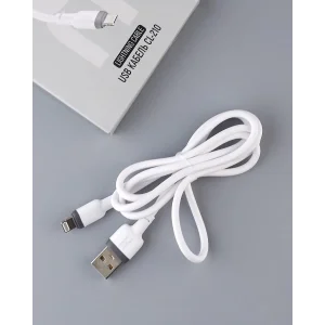Кабель USB DC Lightning (CL-210) білий UA