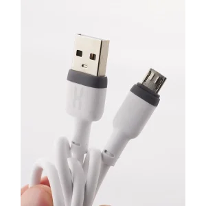 Кабель USB DC micro (CL-210) білий UA