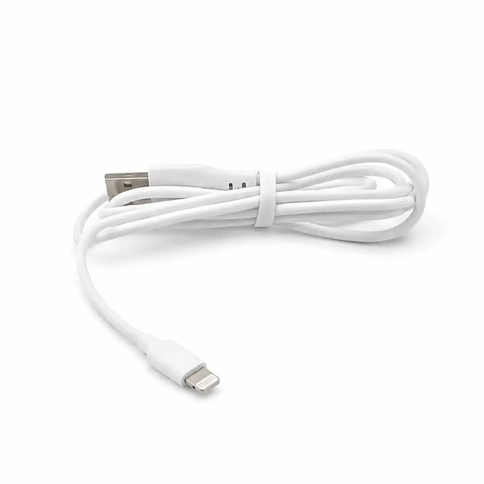 USB кабель DC Lightning (CL-12) 2.1A білий UA