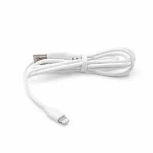 USB кабель DC Lightning (CL-12) 2.1A білий UA