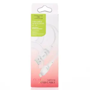 USB кабель DC Lightning (CL-14) High Elastic, 3m градієнт UA