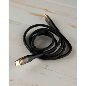 Кабель USB DC Type-C to Type-C (CL-23B) 60W чорний UA