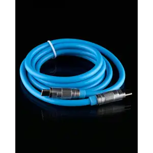 USB кабель DC Type-C to Type-C (CL-F28B) OD6.0/ PD/ 60W/ 1.2m блакитний UA