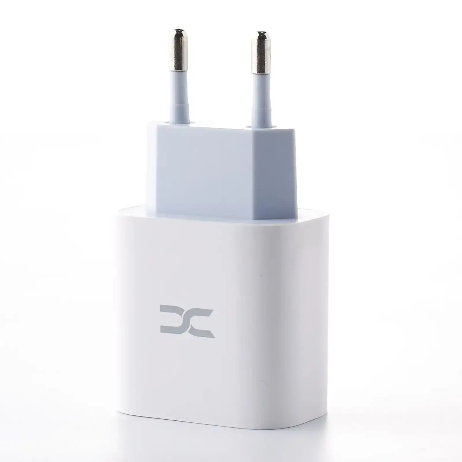 МЗП DC 2в1 блок (1 PD / 20W) + кабель (Type-C - Lightning 20W) (CA-F19) білий UA