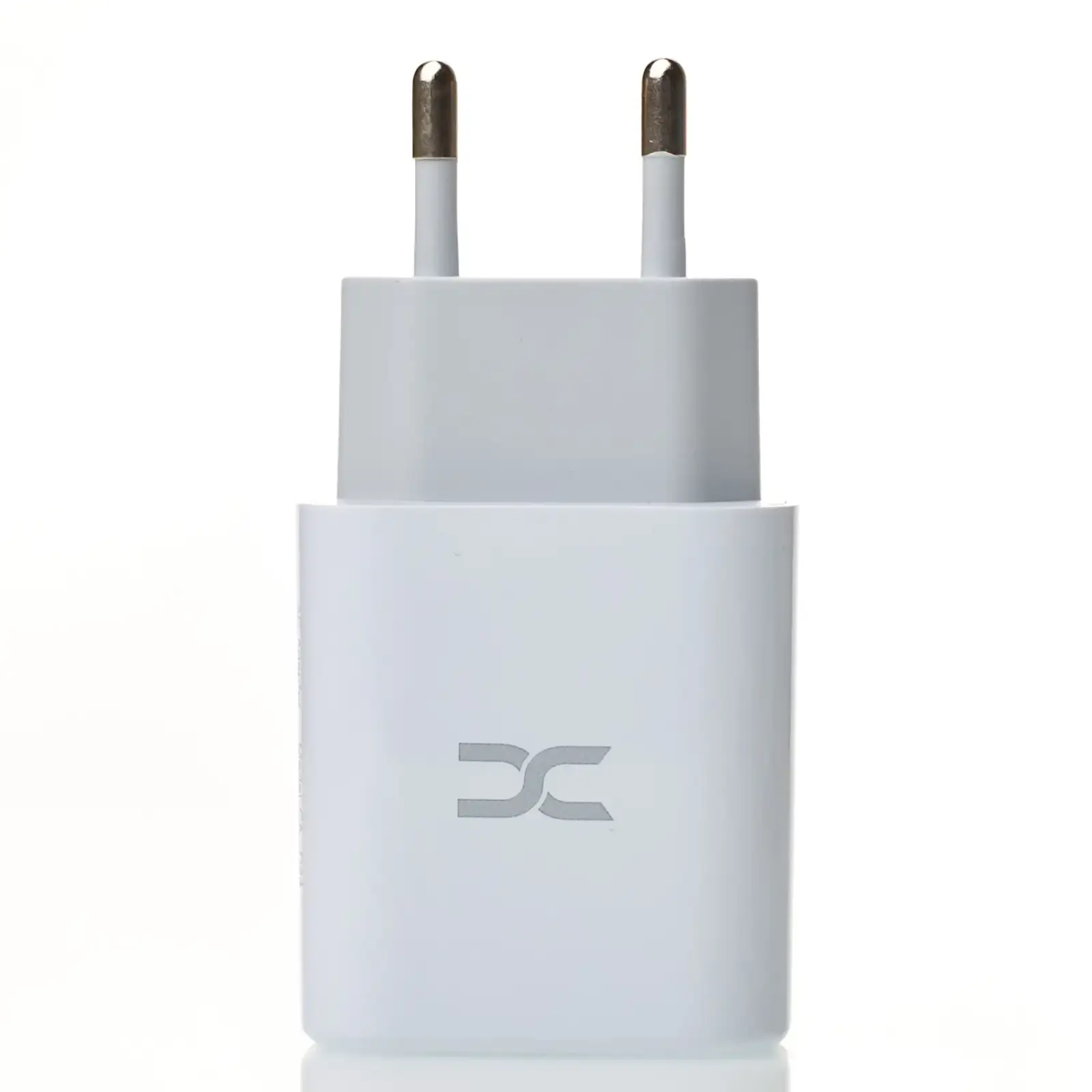 МЗП DC 2в1 блок (2 USB / 2.4A) + кабель (USB - Lightning) (CA-D24) білий UA