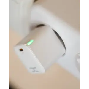 МЗП DC 2в1 блок (1PD / 30W / GaN Technology) + кабель (Type-C - Lightning 20W) (CA-F06) білий UA