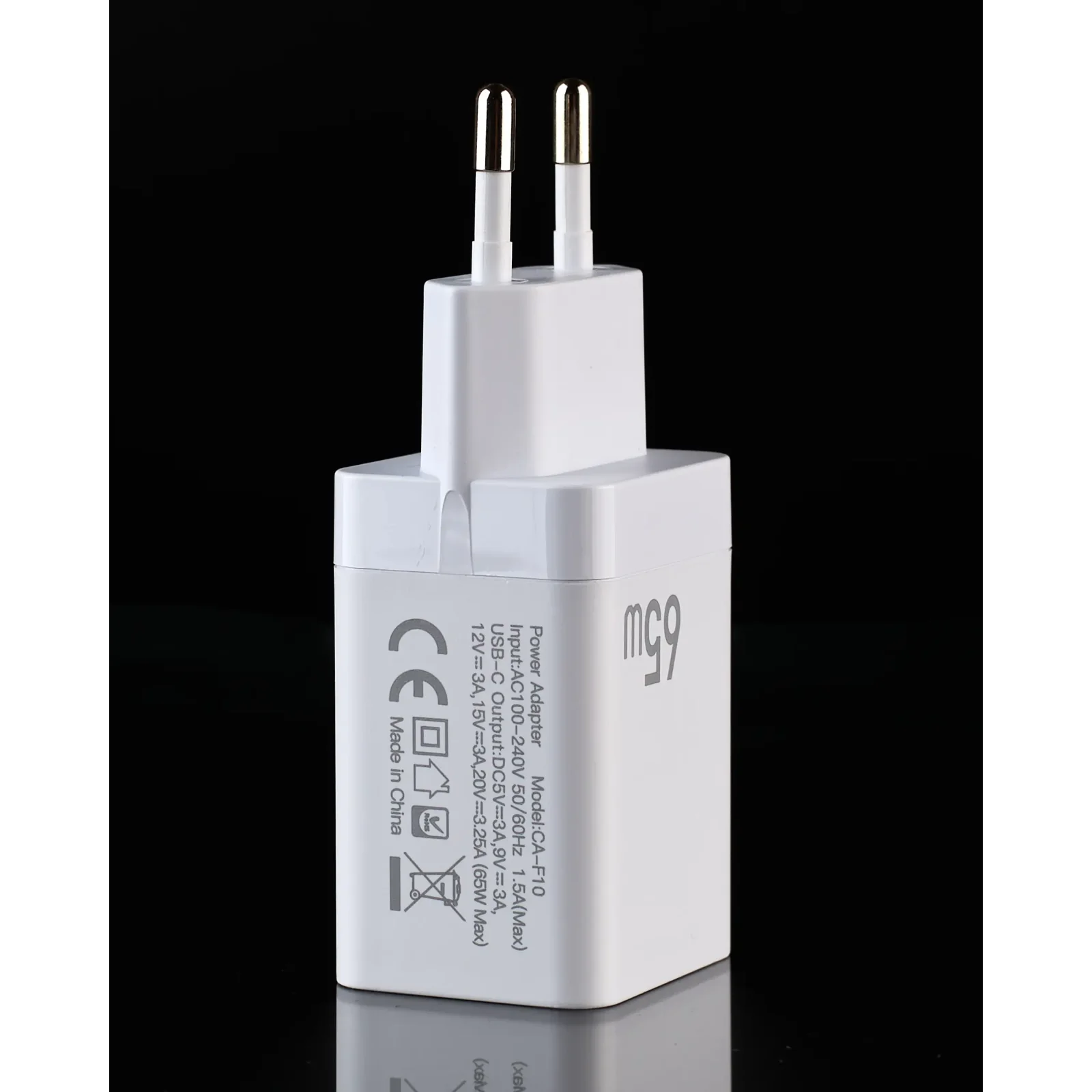 СЗУ DC 2в1 Lightning PD/65W (CA-F10) білий UA
