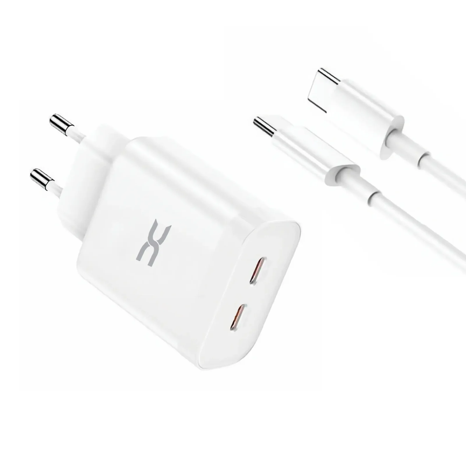 СЗУ DC 2в1 Type-C 2PD/35W Fast Charger (CA-D17) білий UA